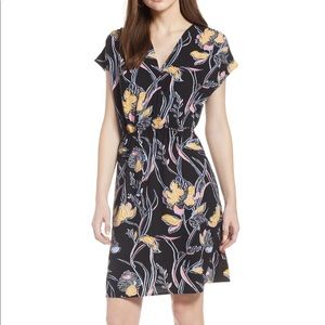 Halogen Faux Wrap Dress / NEW